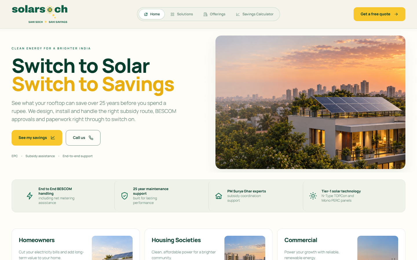 SolarSoch interface preview